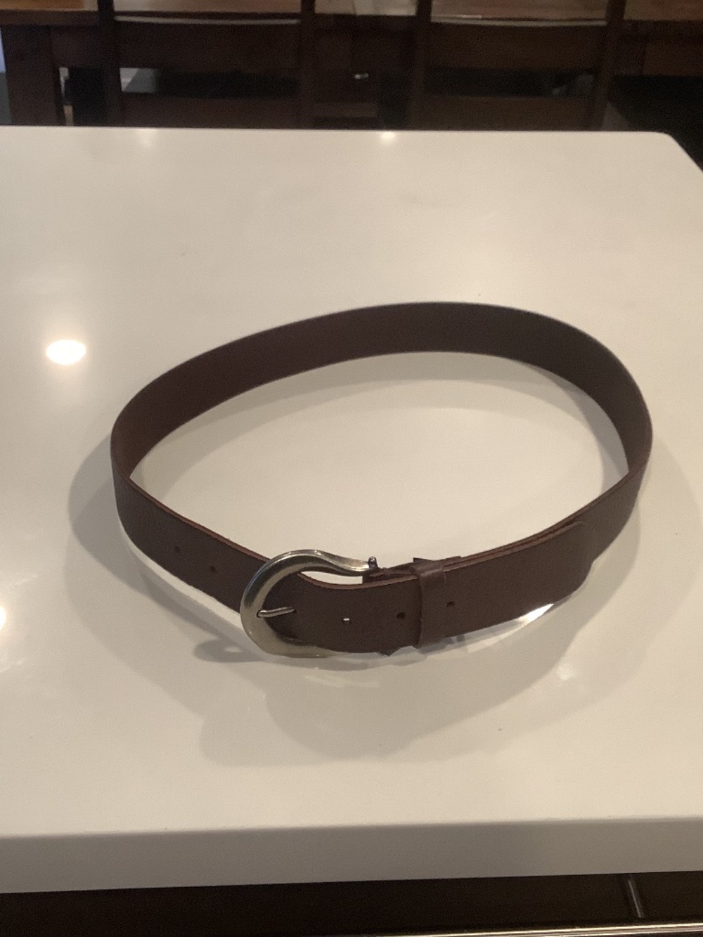 All Saints womans genuine leather belt size L